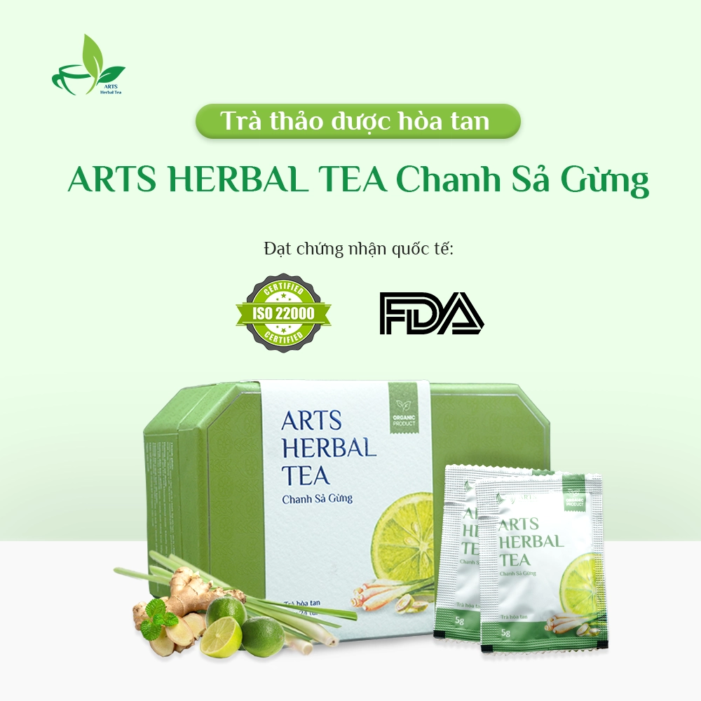 ARTS HERBAL TEA Chanh Sả Gừng  